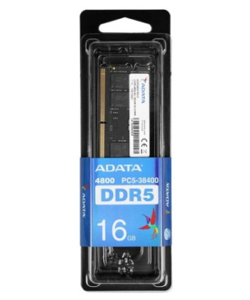 Модуль памяти SODIMM DDR5 16Gb PC38400 4800MHz A-Data AD5S480016G-S