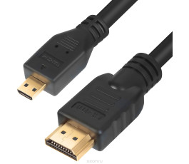 Кабель HDMI - microHDMI 1.0m, Black