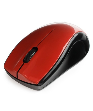 Мышь беспроводная Gembird MUSW-320-R, красный, USB