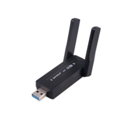 Беспроводной двухдиапазонный сетевой USB адаптер WiFi+Bluetooth Gembird WNP-UA-013