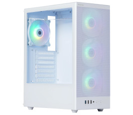 Корпус ATX без БП Defender RaptorX, белый (с кулерами)