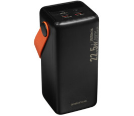 Портативный аккумулятор Borofone BJ66A Magnifico Li-ion, 50000mAh, 3A, черный