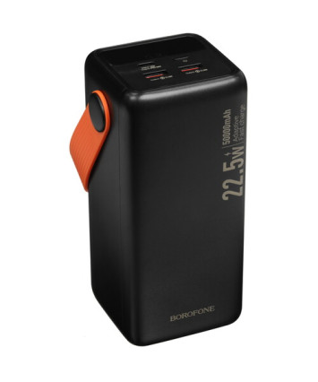 Портативный аккумулятор Borofone BJ66A Magnifico Li-ion, 50000mAh, 3A, черный