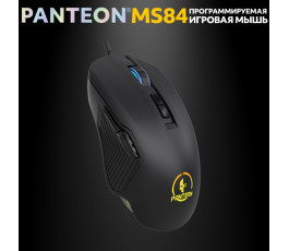 Мышь игровая PANTEON MS84, чёрная USB