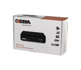 Цифровой приемник ТВ CADENA CDT-1712 DVB-T2