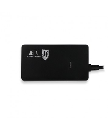 USB-концентратор Jet.A JA-UH7, чёрный (4 порта USB 2.0)