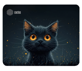 Коврик Cactus Black Cat CS-MPC-D09S 250x200x3мм