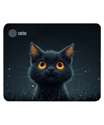 Коврик Cactus Black Cat CS-MPC-D09S 250x200x3мм