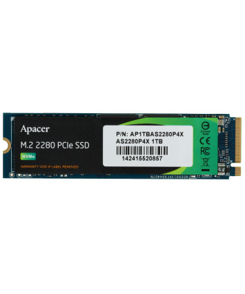 Накопитель SSD M.2 NVMe 1TB Apacer AS2280P4 AP1TBAS2280P4X-1