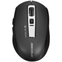 Мышь беспроводная JETACCESS Comfort OM-B97G чёрная, USB + Bluetooth