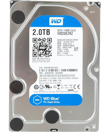 Жесткий диск 3.5" 2000Gb WD Blue (WD20EZRZ)