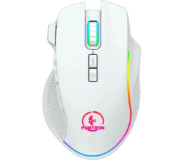 Мышь беспроводная игровая PANTEON PS93 W, белая USB, Bluetooth