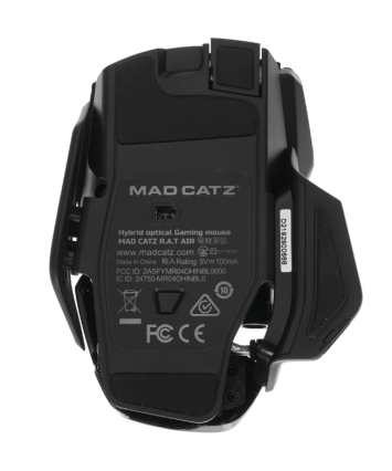 Проводной игровой набор мышь + коврик Mad Catz R.A.T. AIR чёрные Проводной игровой набор мышь + коврик Mad Catz R.A.T. AIR чёрные