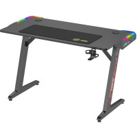 Игровой стол Cactus CS-GTZ-BK-RGB, черный