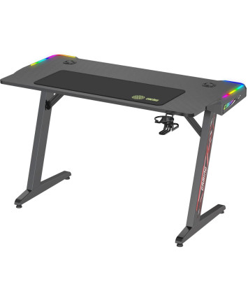 Игровой стол Cactus CS-GTZ-BK-RGB, черный