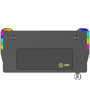 Игровой стол Cactus CS-GTZ-BK-RGB, черный