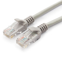 Патчкорд медный UTP Cablexpert PP10-3M кат.5e, 3м, литой, многожильный (серый)