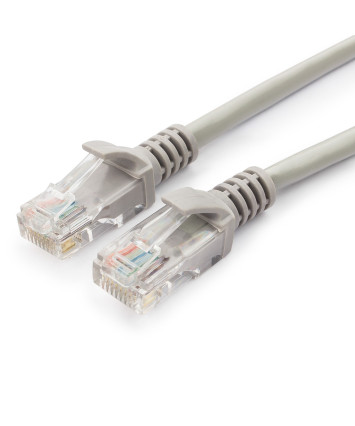 Патчкорд медный UTP Cablexpert PP10-3M кат.5e, 3м, литой, многожильный (серый)