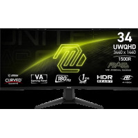 Монитор 34" MSI MAG 346CQ (180Hz), изогнутый, черный