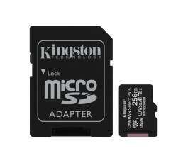 Карта памяти UHS-I Card 256GB Kingston Canvas Select Plus Class10 (с адаптером) (SDCS2/256)