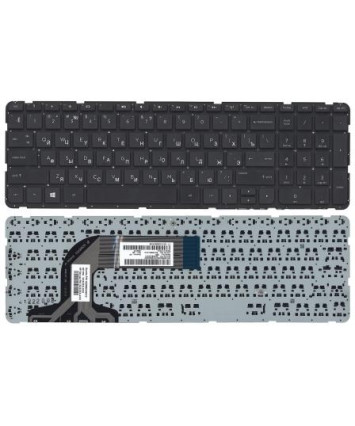 Клавиатура для ноутбука HP Pavilion 17, 17e, 17n, 17-e, R68 Black горизонтальный Enter