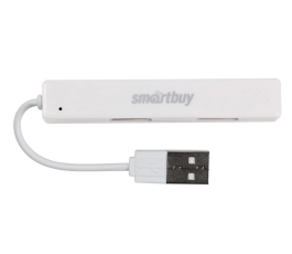 USB-концентратор Smartbuy 408 (4 порта USB 2.0), белый