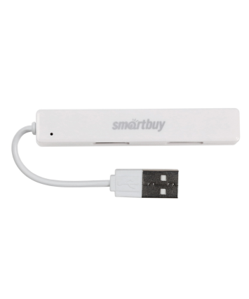 USB-концентратор Smartbuy 408 (4 порта USB 2.0), белый