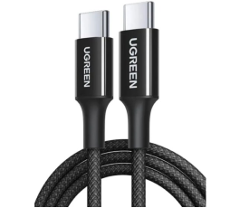 Кабель Type-C - Type-C UGREEN L501 1м черный 3A