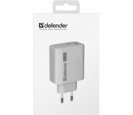 Универсальное СЗУ DEFENDER UPA-165 (1 USB A+C, 65W)