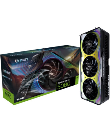 Видеокарта PCI-E 5.0 16Gb GeForce RTX 5080 Palit PA-RTX5080 GAMEROCK