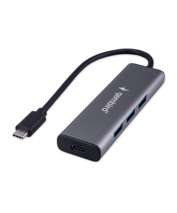 USB-концентратор Gembird UHB-U3P7-02 (7 портов USB 3.1) с доп. питанием (Type-C), кабель Type-C