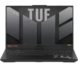 Ноутбук ASUS TUF Gaming F17 (FX707VUR-HX224) 17.3", IPS, i5-210H/16/512/RTX4050, серый
