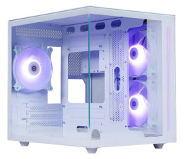 Корпус mATX без БП Defender NovaCube, белый (с кулерами)