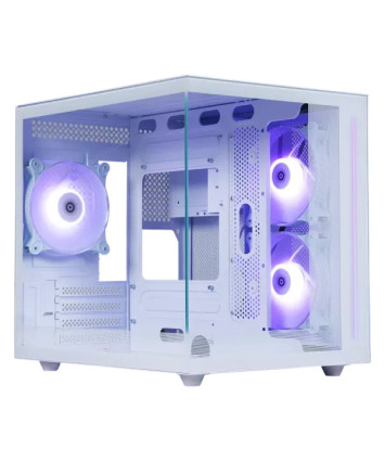 Корпус mATX без БП Defender NovaCube, белый (с кулерами)