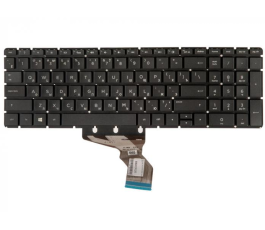 Клавиатура для ноутбука HP 15-BS, 15-BW, 250 G6, 255 G6, 256 G6, 258 G6, без рамки с подсветкой