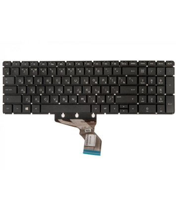 Клавиатура для ноутбука HP 15-BS, 15-BW, 250 G6, 255 G6, 256 G6, 258 G6, без рамки с подсветкой