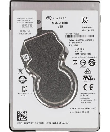 Жесткий диск 2.5" SATA 2000Gb Seagate ST2000LM007