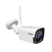 WiFi Камера видеонаблюдения Ginzzu HWB-5302A, WiFi 5.0Mp , 3.6mm, IR 30м, IP66, мет.