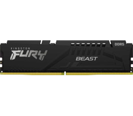 Модуль памяти DDR5 16Gb PC44800 5600MHz Fury Beast Black (KF556C36BBE-16)