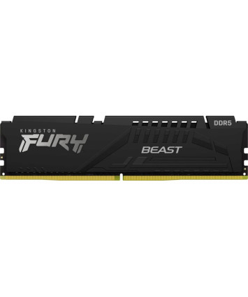 Модуль памяти DDR5 16Gb PC44800 5600MHz Fury Beast Black (KF556C36BBE-16)