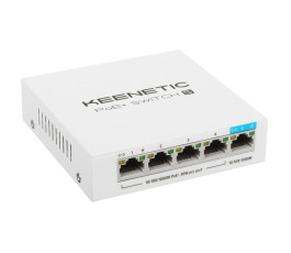 Коммутатор Keenetic PoE+ Switch 5 (KN-4610), управляемый, PoE