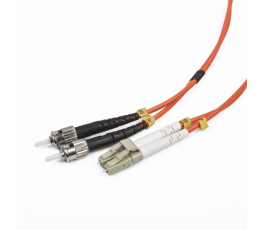 Двунаправленный мультимодовый оптоволоконный кабель, Cablexpert, LC/ST, (50/125 OM2), 1 м.