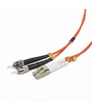 Двунаправленный мультимодовый оптоволоконный кабель, Cablexpert, LC/ST, (50/125 OM2), 1 м.
