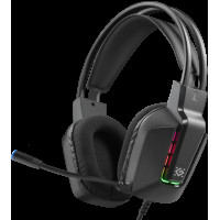 Гарнитура игровая Defender Gothic, RGB, черный