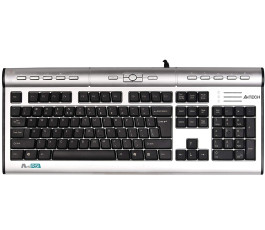 Клавиатура игровая A4Tech KLS-7MUU USB Серебристый-черный