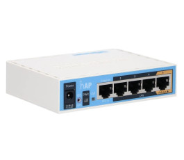 Беспроводной маршрутизатор MikroTik hAP, N300 (rb951ui-2nd) белый