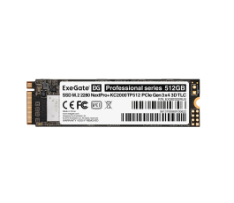 Накопитель SSD M.2 NVMe 512Gb ExeGate NextPro+ KC2000TP512