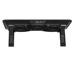 Охлаждающая подставка для ноутбука PANTEON CP-170 Black 9"-18", USB, 6 вентиляторов
