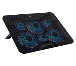 Охлаждающая подставка для ноутбука PANTEON CP-170 Black 9"-18", USB, 6 вентиляторов