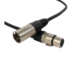 ROCKDALE MC001.10 (3.3 м.) Микрофонный кабель с разъёмами XLR , OFC, 84х0,1+2х(28х0,1), длина 3,3 м